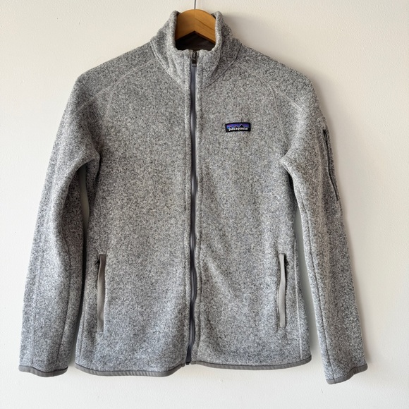 Patagonia Jackets & Blazers - Patagonia - Better Sweater Zip Front Jacket in Gray